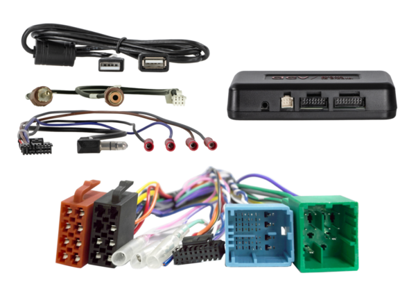 S.W.I. + Info adapter incl. lead Citroen/ Fiat/ Opel/  VoertuigenMultilead (43uft03)