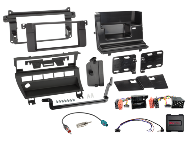 2-DIN Kit BMW 3series(E46) 07/1998-02/2007 SWC/antenna