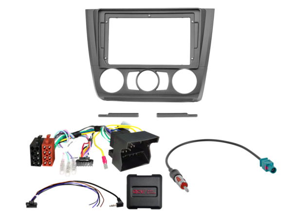 9" Kit BMW 1series 2007-2013 manual air condition SWC