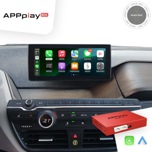 APPplay BOX_BMW i3 & i8 NBT EVO ID5 & ID6 CARplay & Android Auto set