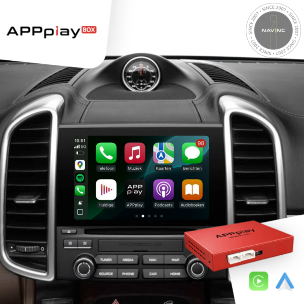 APPplay BOX_Porsche PCM4.0 CARplay & Android Auto set