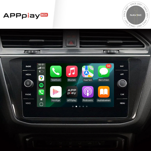 APPplay BOX VAG MIB & MIB2 CARplay & Android Auto set