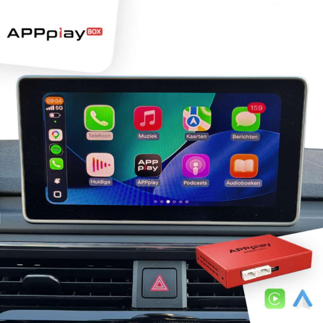 APPplay BOX_Audi MIB2 CARplay & Android Auto set