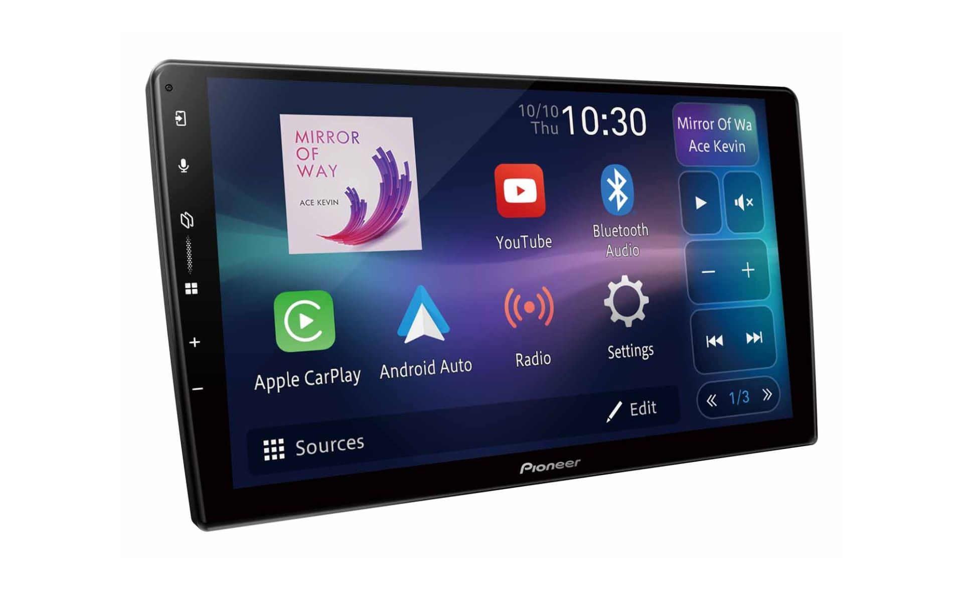 Pioneer SPH-PF97BT Perfect fit 9Inch Apple Carplay en Android Auto