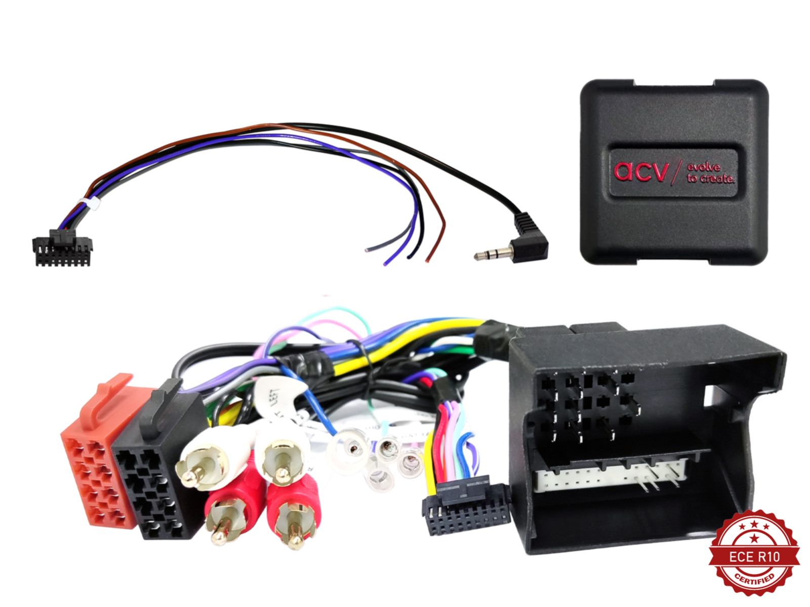 S.W.I. Audi A3/A4/A6/R8/TT Quadlock Multilead Amp >RCA