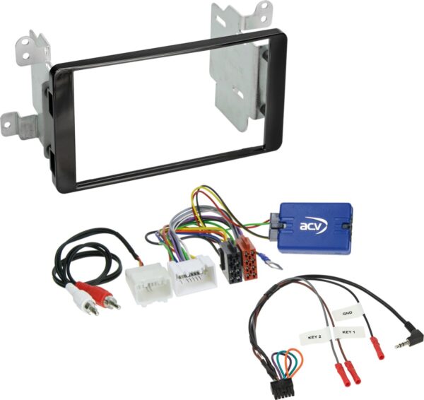 2-DIN-kit Fiat Fullback (KT0T)/Mitsubishi L200 (KJ0T) LFB/AUX