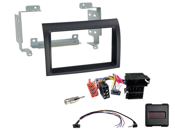 2-DIN Kit (Stuurwiel Interface) Fiat Ducato / Citroën Jumper / Peugeot Boxer 2014>
