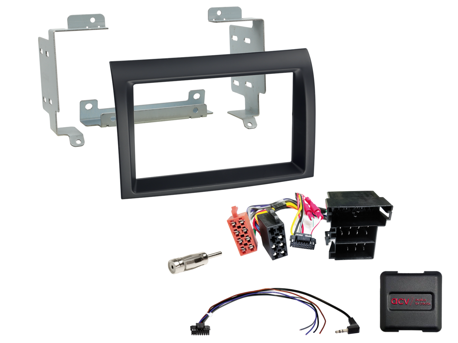 2-DIN Kit (Stuurwiel Interface) Fiat Ducato / Citroën Jumper / Peugeot Boxer 2014>