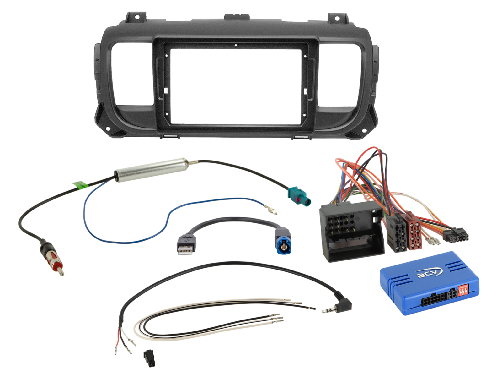 9" Kit Citroen/Opel/Peugeot/Toyota 40Pin SWI/USB Pro