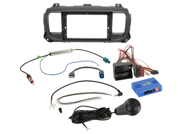9" Kit Citroen/Opel/Peugeot/Toyota 40Pin SWI/USB/PDC Pro