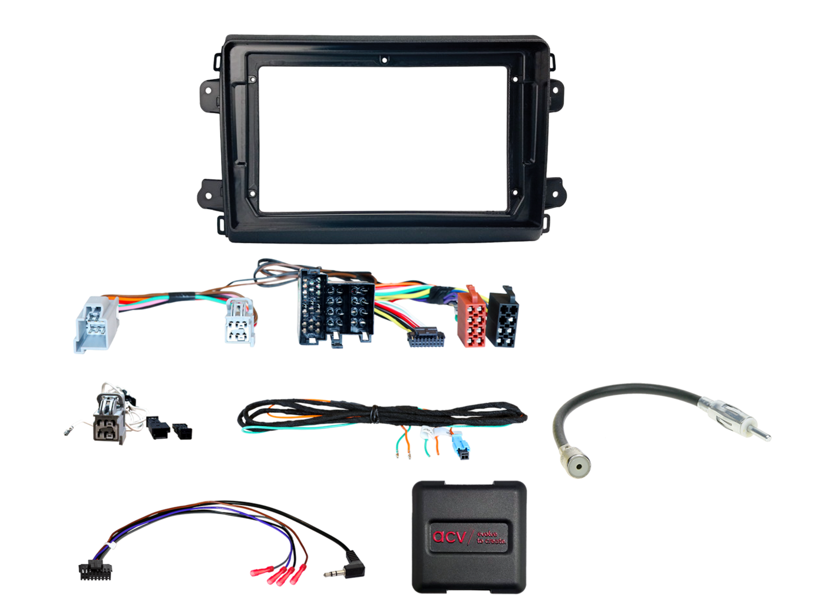 9" Kit2 Citroen/Fiat/Opel/Peugeot LIN Bus/ SWC/ antenne