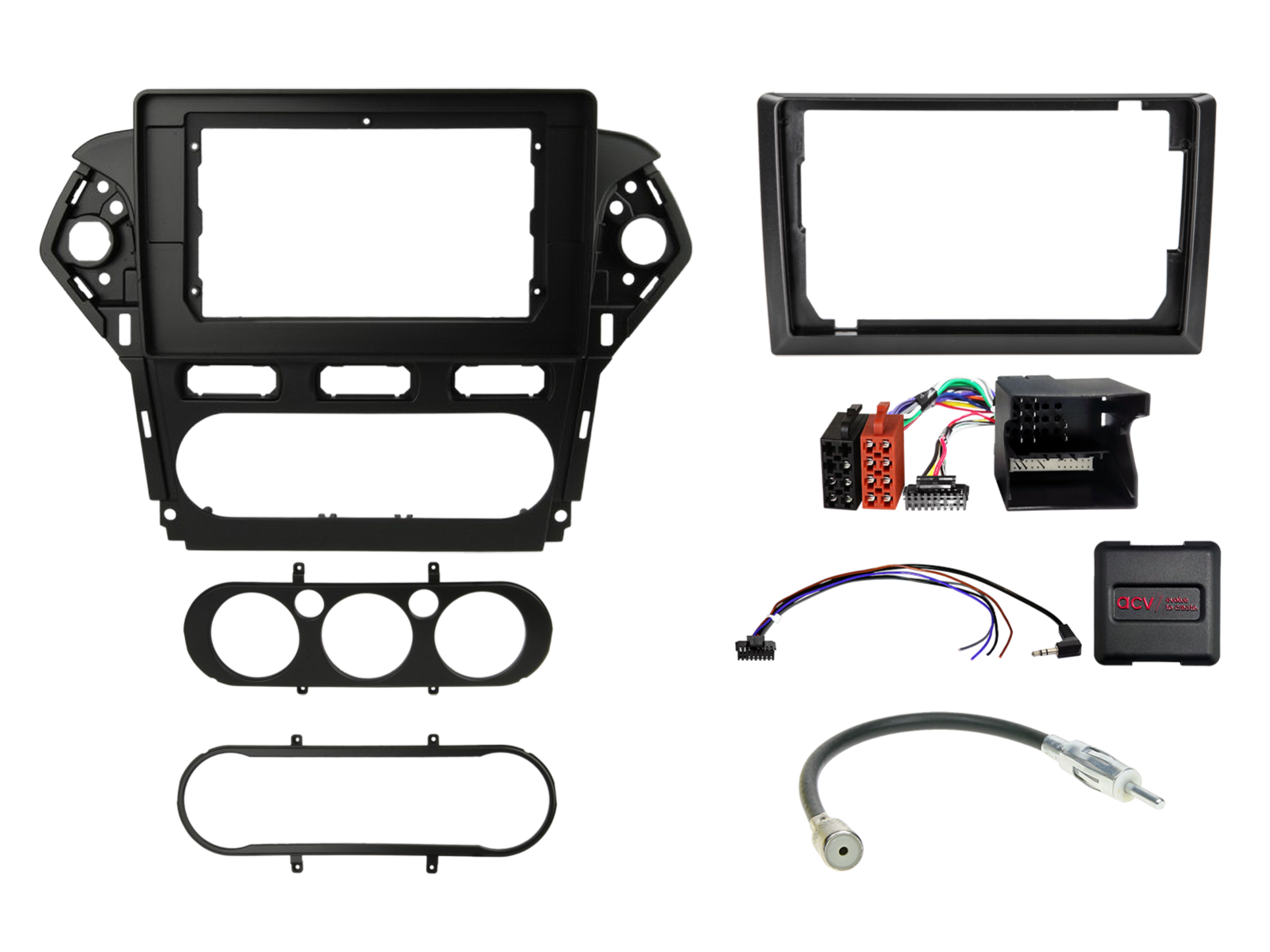 10" Kit Ford Mondeo III (B4Y/B5Y/BWY) 40Pin SWC/antenne