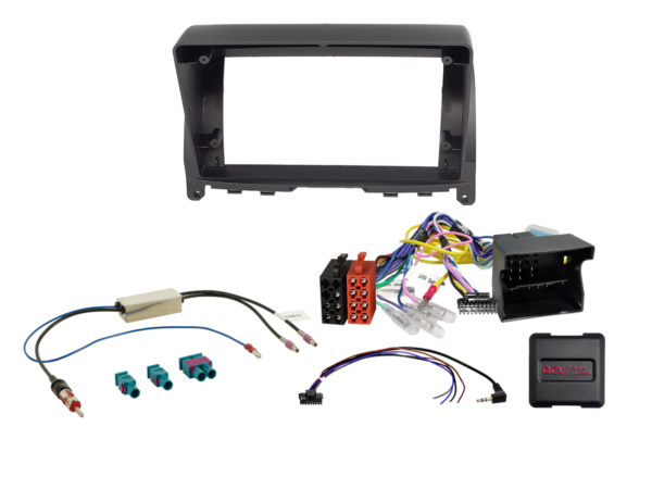 9" Kit Mercedes C-klasse 03/2007-01/2011 SWC/antenne