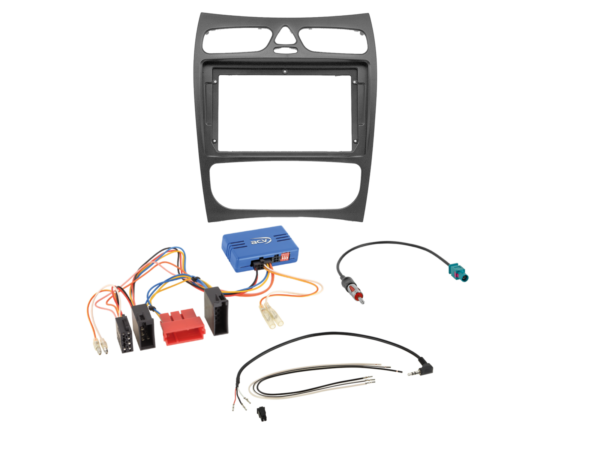 9" Kit Mercedes CLK(A209/C209) 03/2002-04/2005 SWC/antenne