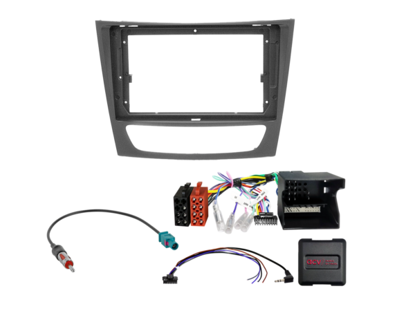 9" Kit Mercedes CLS(C219)/E-klasse(W211) SWC/antenne