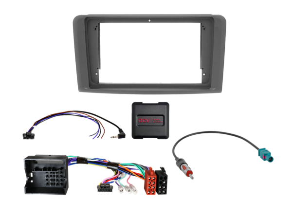 9" Kit Mercedes M-klasse(W164)/GL-klasse(X164) SWC/antenne
