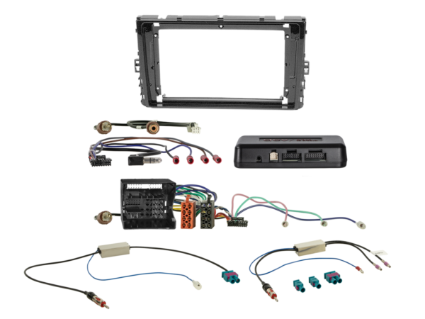 9" Kit voor diverse VW-modellen, MIB-II 52-pins i-adapter/antenne