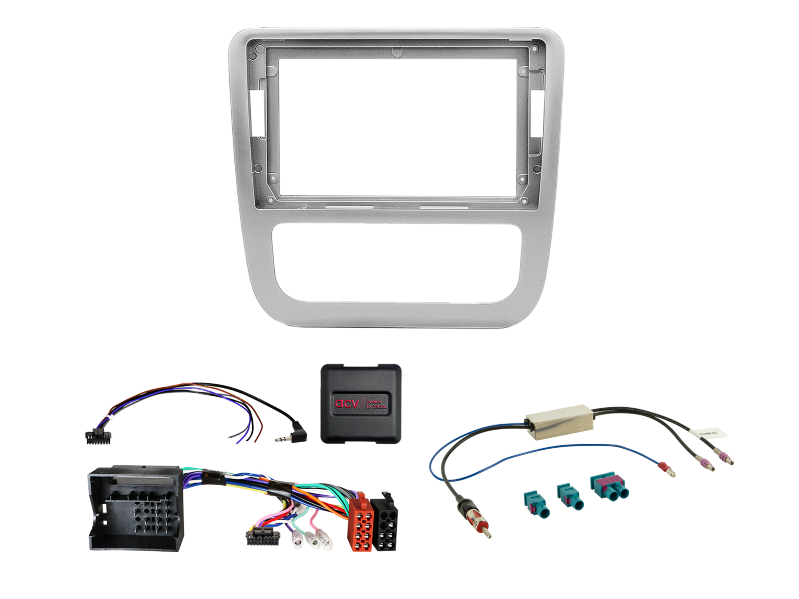 9" Kit VW Scirocco compacte klimaatregeling SWC/antenne