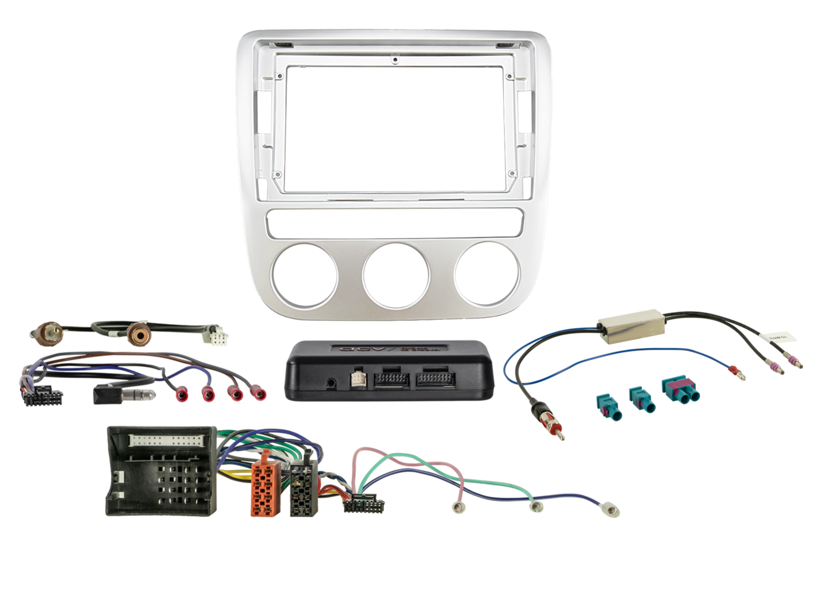 9" Kit VW Scirocco enkele klimaatregeling II i-adapter