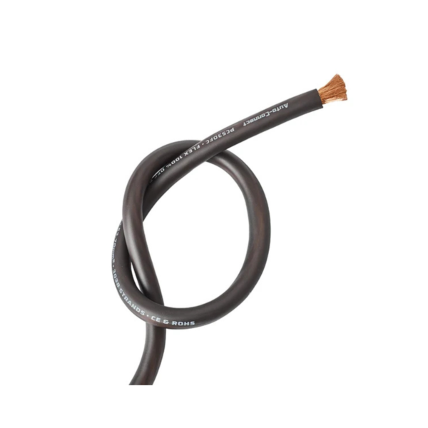 Auto-Connect Power Cable OFC Flex 53mm2 Black 20m