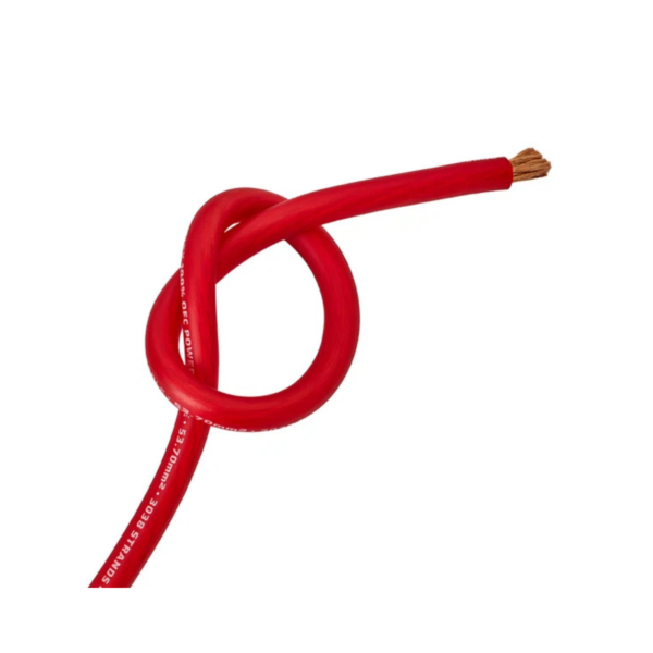 Auto-Connect Power Cable OFC Flex 53mm2 Red 20m