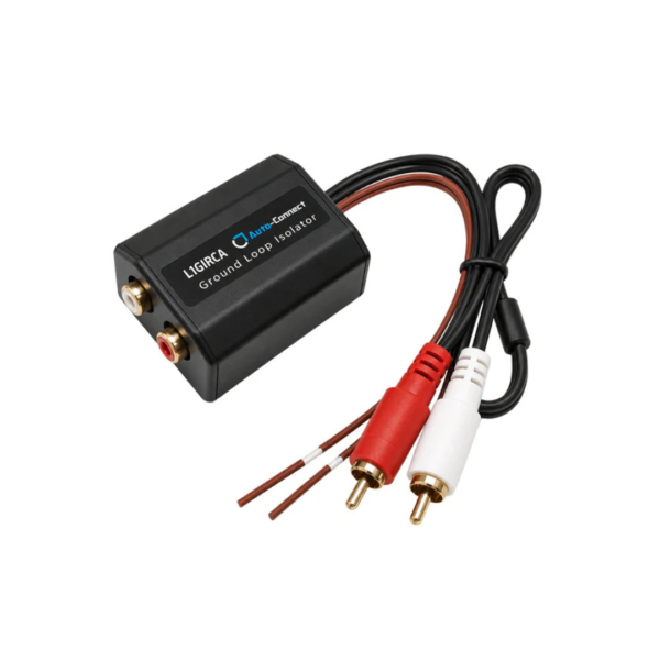 Auto-Connect Ground loop isolator, 2RCA-2RCA input