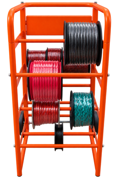 Haspel houder tbv rollen zoals Z-PC serie en 720PC serie (NIET voor X serie kabel haspels)