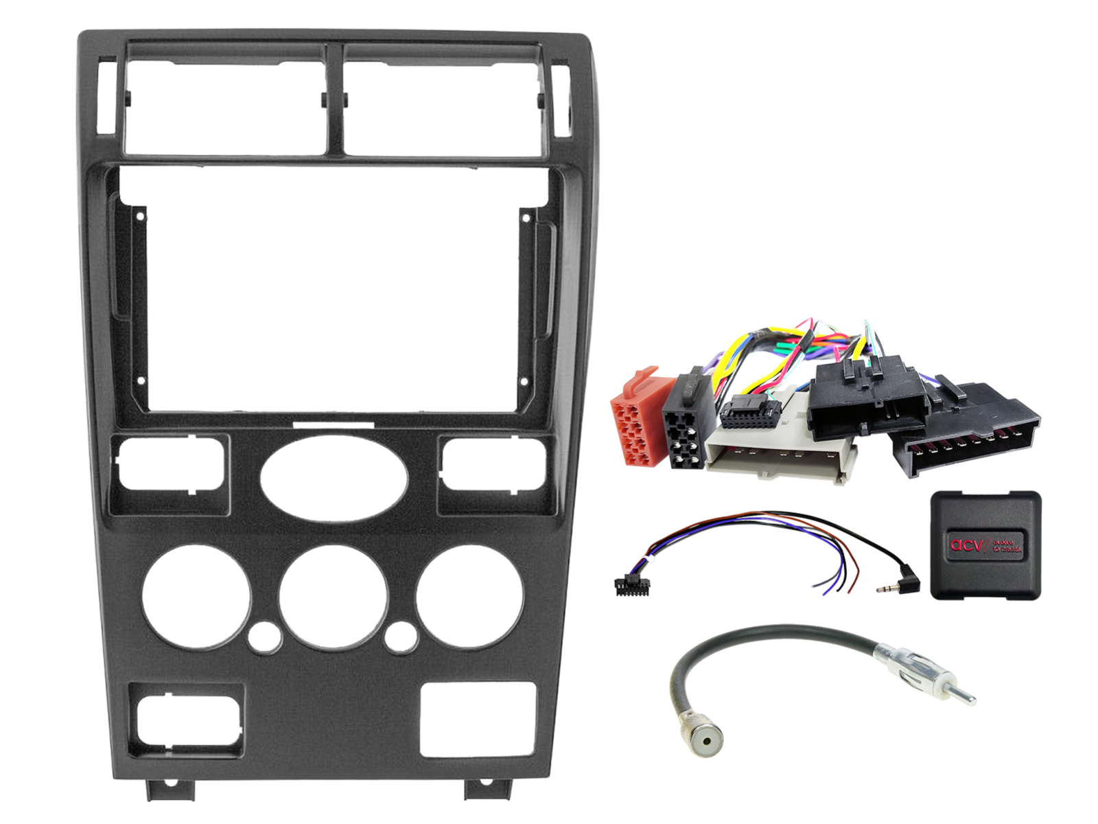 9" Kit Ford Mondeo III (B4Y/B5Y/BWY) 8Pin/8Pin/17Pin SWC/antenne