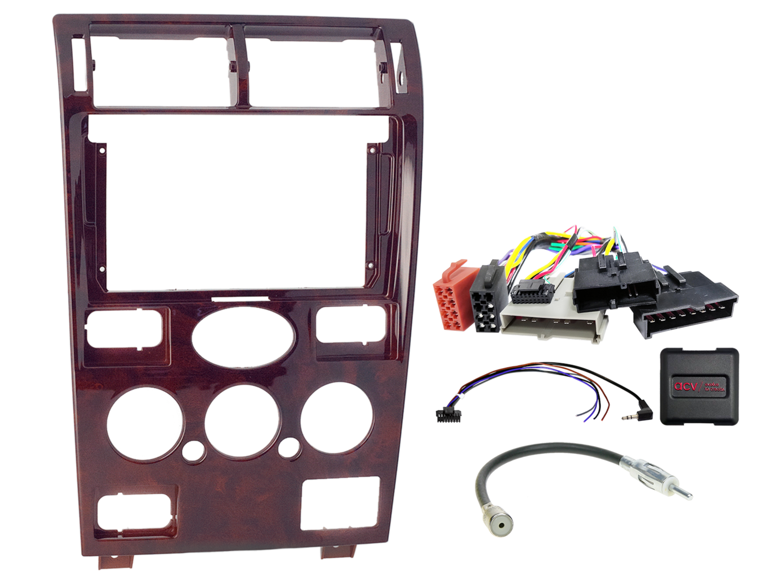 9" Kit Ford Mondeo III (B4Y/B5Y/BWY) 8Pin/8Pin/17Pin SWC/antenne