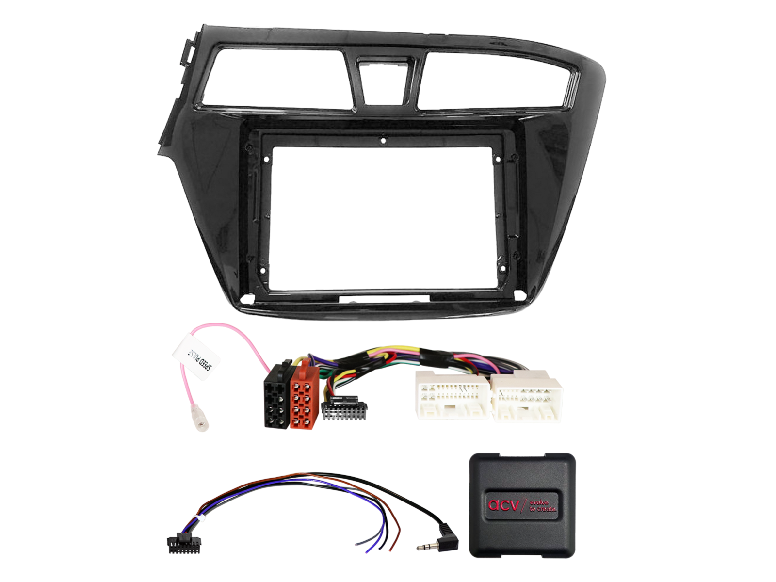 9" Kit Hyundai i20 (GB) 2014 - 2018 24Pin/18Pin SWI