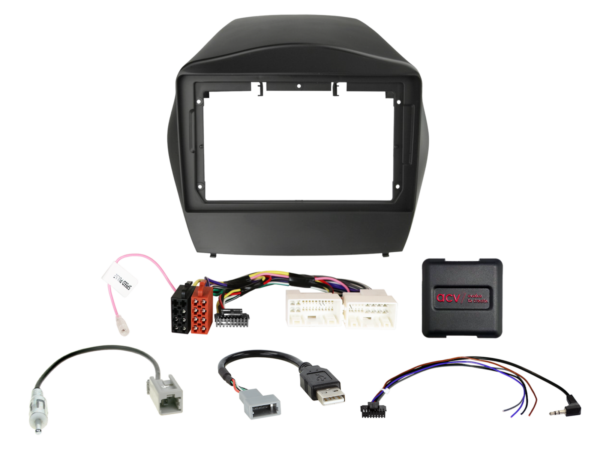 9" Kit Hyundai Tucson (TL) 2010 - 2015 24Pin/18Pin SWI/antenne