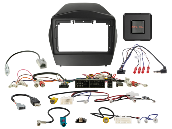 9" Kit Hyundai Tucson SWI/AMP/antenna/USB