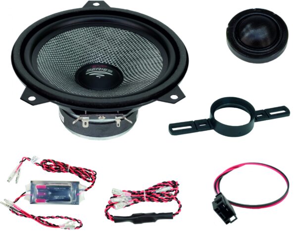 M-SERIE 165mm 2-Way BMW 3-Serie E46 Compo Systeem. (m.u.v. E46 Compact)